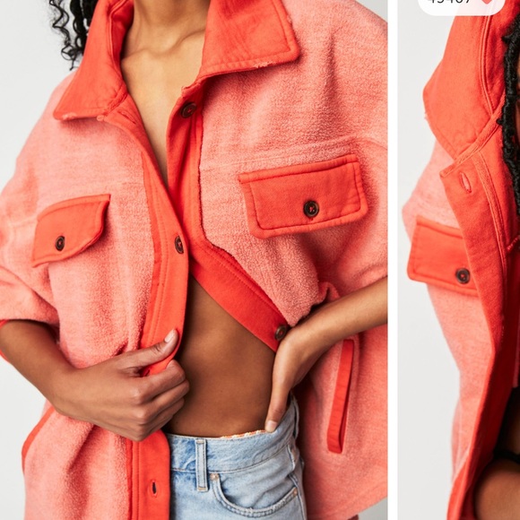 Free People FR ruby jacket shirt - Picture 2 of 3